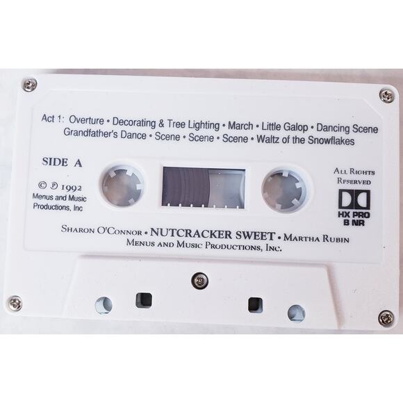 NEW 1992 Nutcracker Sweet: Dessert Cookbook & Music of the Nutcracker (Cassette) - Picture 9 of 11